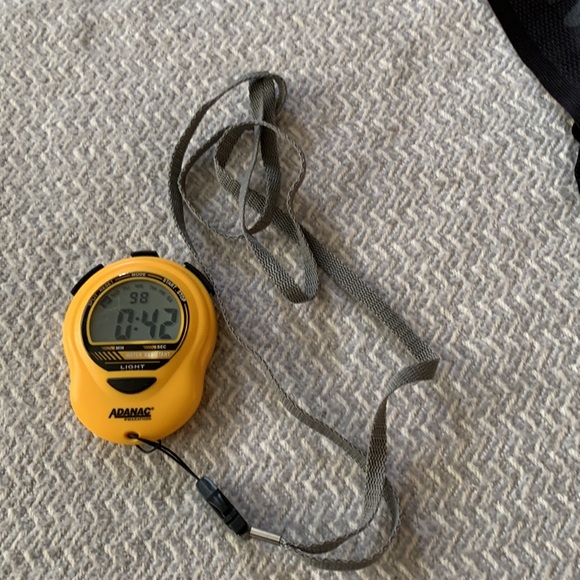 3 for $15 bundle Adana stop watch with lanyard - Picture 2 of 3